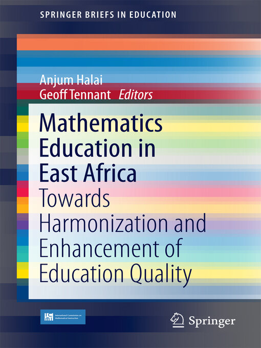 Title details for Mathematics Education in East Africa by Anjum Halai - Wait list